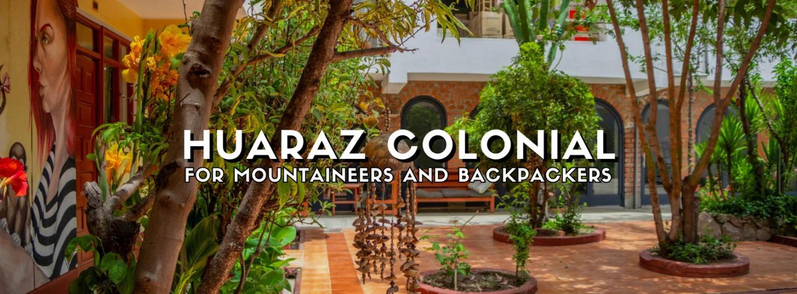 Хостел Huaraz Colonial Экстерьер фото